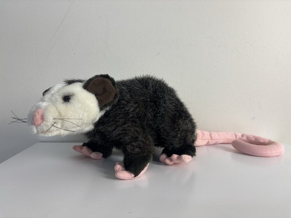 Fiesta Realistic Opossum Plush 18” with Tail Vtg Y2K Cute Large